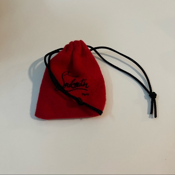 ‼️SOLD‼️ Christian Louboutin Lady Chichi Black leather studded platform peep toe - Picture 2 of 6